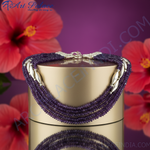 Load image into Gallery viewer, Amethyst Bead Necklace for Women | Gemstone Jewelry
