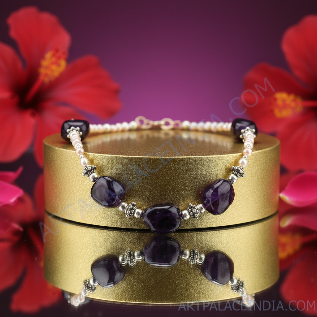 女士宝石串珠项链 | 时尚首饰