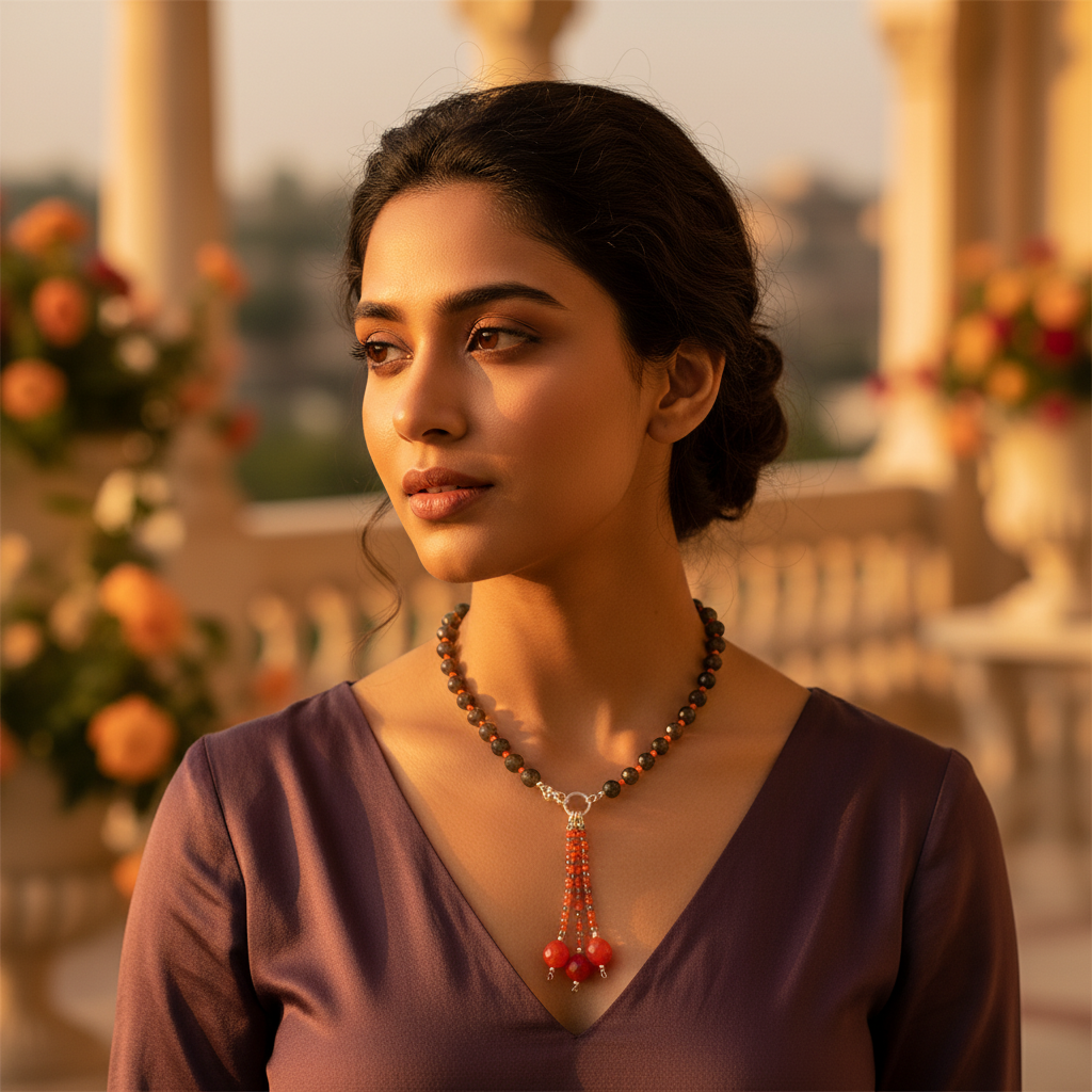 Beaded Gemstone Necklace for Women | Fashion Jewelry Gift