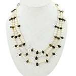 Load image into Gallery viewer, Pearl &amp; Gemstone Beaded Necklace | Statement Jewelry for Women
