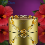 Load image into Gallery viewer, Yellow Citrine Bead Necklace for Women | Gemstone Jewelry
