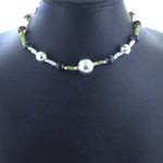 Load image into Gallery viewer, Silver Beaded Gemstone Necklace for Women | Fashion Jewelry
