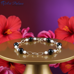 Load image into Gallery viewer, Black &amp; White Bead Necklace for Women | Fashion Jewelry
