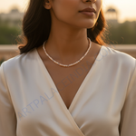 Load image into Gallery viewer, Beige Freshwater Pearl Choker Necklace for Women | Gift Jewelry
