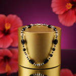 Load image into Gallery viewer, Black Onyx &amp; Crystal Bead Necklace | Women&#39;s Long Necklace
