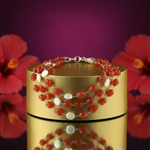 Load image into Gallery viewer, Red Carnelian Bead Necklace | 3-Strand Gemstone Jewelry for Women
