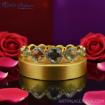 Load image into Gallery viewer, Gold &amp; Sapphire Bracelet | Natural Gemstone Jewelry for Women
