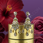 Load image into Gallery viewer, Gold &amp; Diamond Earrings for Women | Statement Jewelry
