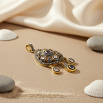 Load image into Gallery viewer, gold plating Sapphire &amp; Diamond Pendant for Women | Luxury Jewelry
