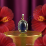 Load image into Gallery viewer, Sapphire &amp; Diamond Pendant for Women | Fine Jewelry Gift
