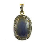 Load image into Gallery viewer, Sapphire &amp; Diamond Pendant for Women | Fine Jewelry Gift
