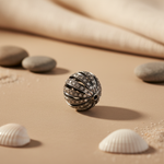 Load image into Gallery viewer, Oxidized Silver Bead Charms | Gemstone Embellished | Jewelry Gifts
