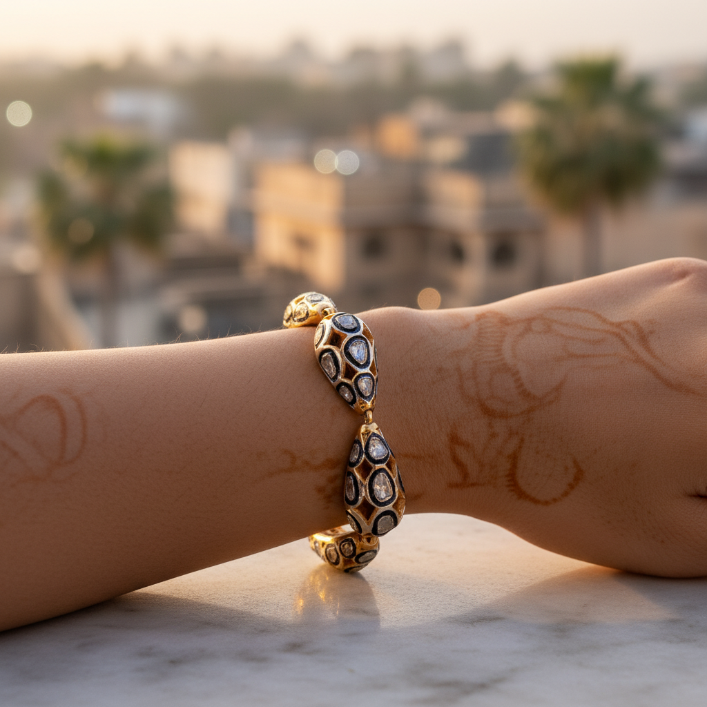 gold plating & Diamond Beads for Jewelry Making | Handmade for Gifts