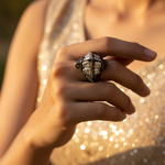 Load image into Gallery viewer, Cuentas geométricas de diamantes de plata para hacer joyas
