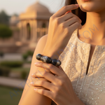 Load image into Gallery viewer, Beaded Silver Beads with Diamond Accents | Jewelry Design
