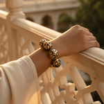 Load image into Gallery viewer, Cuentas de oro y diamantes para joyería | Hechas a mano
