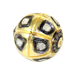 Load image into Gallery viewer, gold plating Bead with Diamonds | Luxury Beaded Jewelry for Women
