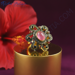 Load image into Gallery viewer, Gemstone Ring for Women | Ruby &amp; Sapphire | Art Palace Jewelry
