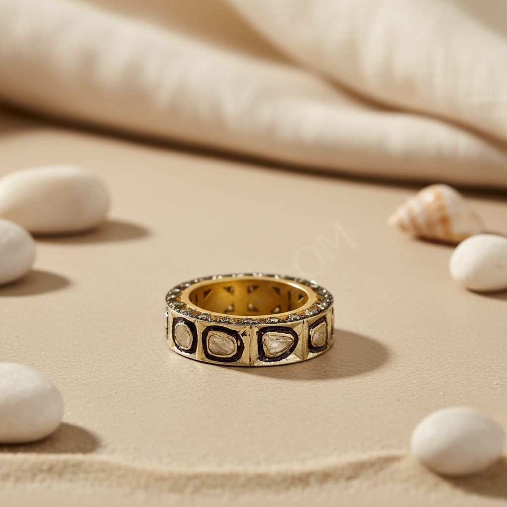 gold plating Ring with Diamonds for Women | Fine Jewelry Gift