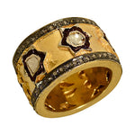 Load image into Gallery viewer, gold plating Ring with Diamond &amp; Gemstones | Unique Jewelry
