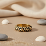 Load image into Gallery viewer, gold plating Diamond Ring | Unique Women's Jewelry | Gift
