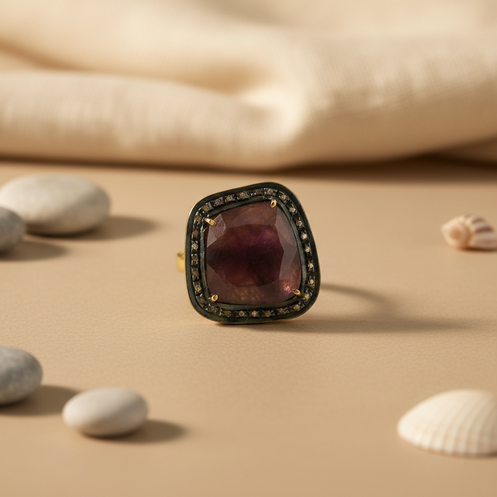 Ruby Gemstone Ring for Women | Fashion Jewelry Gift