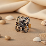 Load image into Gallery viewer, gold plating Ruby Diamond Ring for Women | Luxury Jewelry
