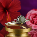 Load image into Gallery viewer, Pulsera de plata 925 con piedra verde para mujer | Uso diario
