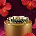 Load image into Gallery viewer, Pulsera de peridoto en plata 925 para mujer | Joyería con piedras preciosas verdes

