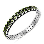 Load image into Gallery viewer, 925 Silver Peridot Stone Bracelet for Women | Green Gemstone Jewelry
