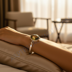 Load image into Gallery viewer, Pulsera de citrino en plata 925 | Joyas con piedras preciosas | Regalo
