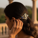 Load image into Gallery viewer, 925 Silver Lapis Lazuli Hair Accessory | Women's Elegant Jewelry
