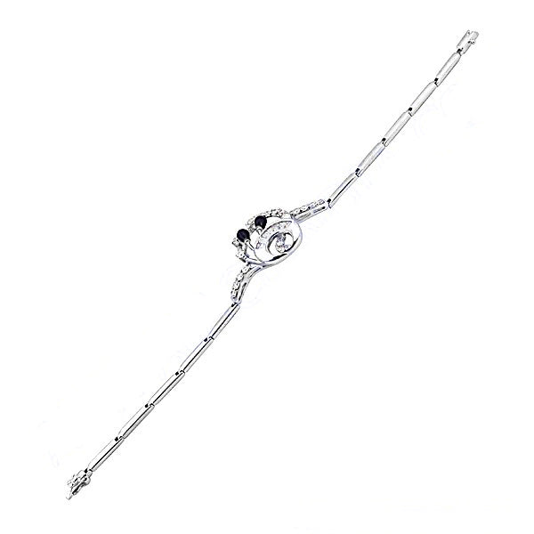 925 Silver Cubic Zirconia Bracelet | Women's Delicate Jewelry