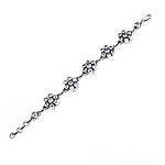 Load image into Gallery viewer, 925 Silver Flower Bracelet for Women | Delicate Jewelry Gift
