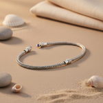Load image into Gallery viewer, 925 Silver Braided Anklet for Women | Daily Wear
