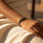 Load image into Gallery viewer, 925 Sterling Silver Star Chain Bracelet | Men's Jewelry
