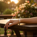 Load image into Gallery viewer, Silver Herringbone Bracelet for Women | Sterling Silver Jewelry

