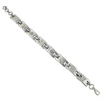 Load image into Gallery viewer, Silver Bracelet for Men | Handmade Sterling Silver Jewelry Gift
