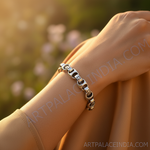 Load image into Gallery viewer, Pulsera de cruz de plata 925 para hombre | Regalo de joyería religiosa
