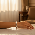 Load image into Gallery viewer, 925 Silver Smoky Quartz Bracelet | Women&#39;s Daily Wear Jewelry
