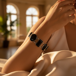 Load image into Gallery viewer, Pulsera de plata 925 con ónix | Regalo de joyería para mujer
