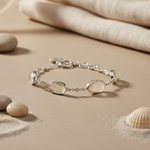Load image into Gallery viewer, Silver Gemstone Bracelet for Women | Daily Wear Jewelry
