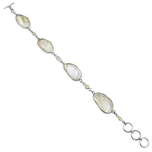 Silver Gemstone Bracelet for Women | Daily Wear Jewelry