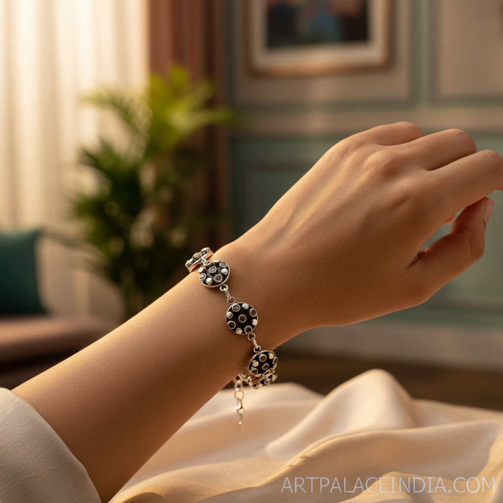 Pulsera de plata 925 con circonitas cúbicas para mujer | joyería de plata