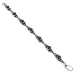 Load image into Gallery viewer, 925 Silver Blue Stone Bracelet for Women | Daily Wear Jewelry
