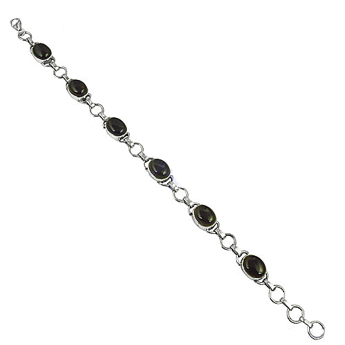 925 Silver Onyx Stone Bracelet for Women | Classic Jewelry