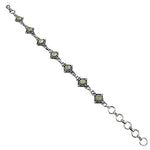 Load image into Gallery viewer, 925 Silver Green Gemstone Bracelet for Women | Daily Wear Jewelry
