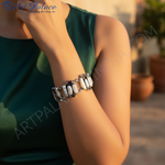 Load image into Gallery viewer, 925 Silver Pearl &amp; Gemstone Bracelet for Women | Gift
