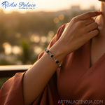 Load image into Gallery viewer, 925 Silver Onyx Bracelet for Women | Statement Jewelry
