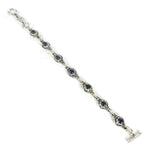 Load image into Gallery viewer, 925 Silver Blue Gemstone Bracelet for Women | Gift Jewelry
